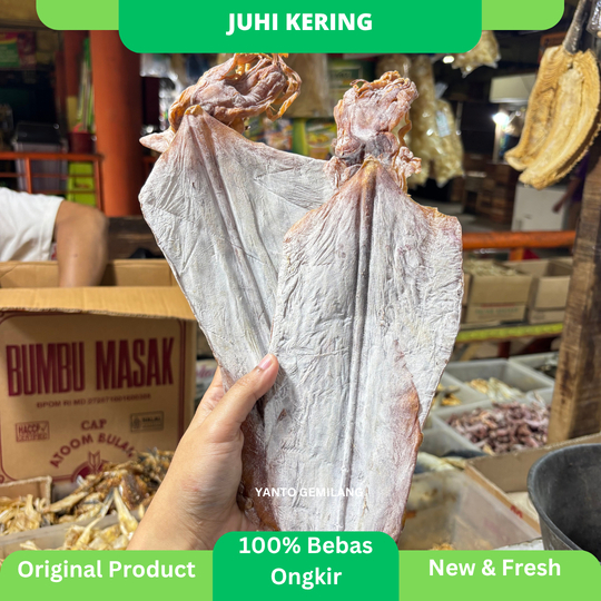 Juhi Kering Tanpa Pengawet | Cumi Juhi Kering
