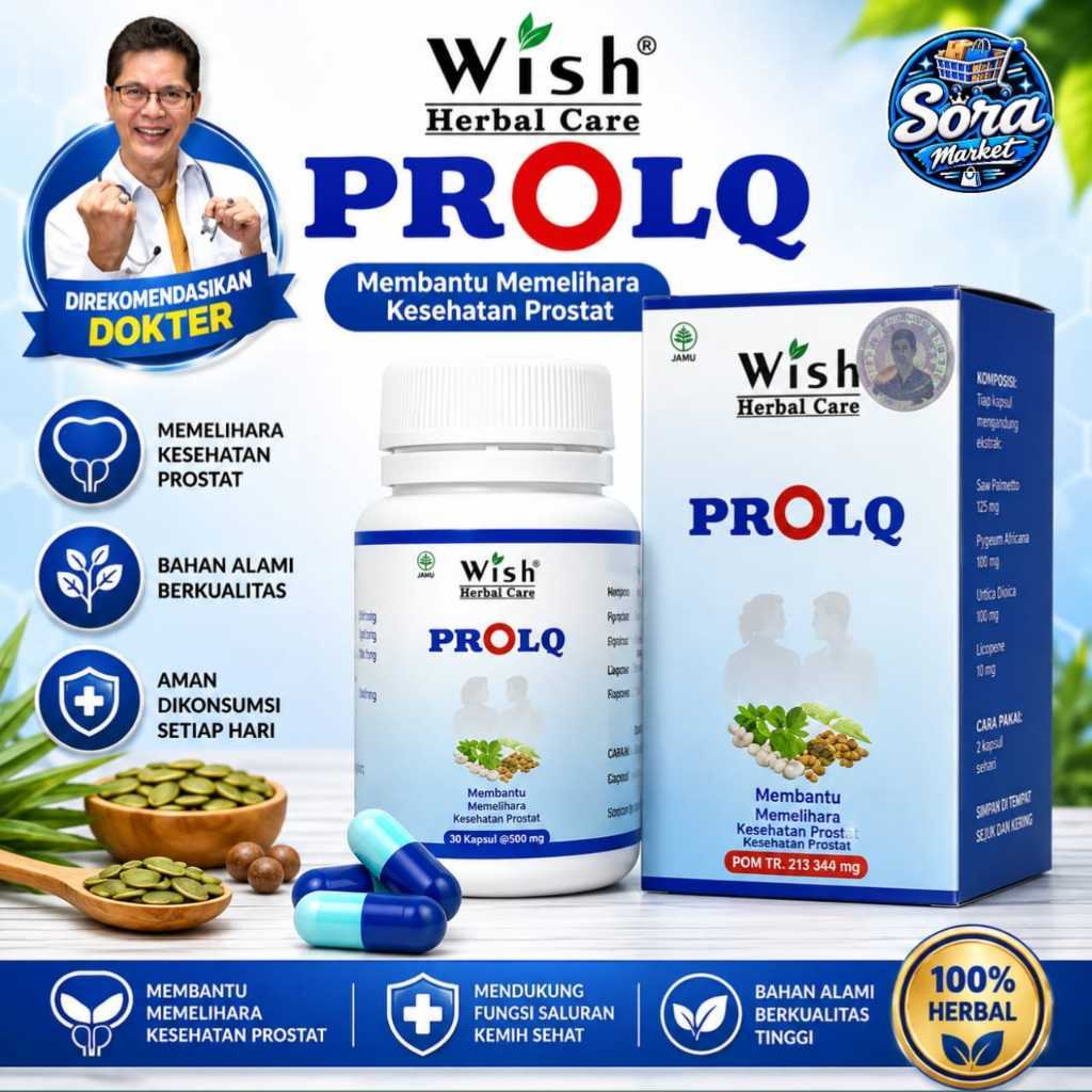 Wish ProLQ Kapsul Dr Boyke BPOM HALAL