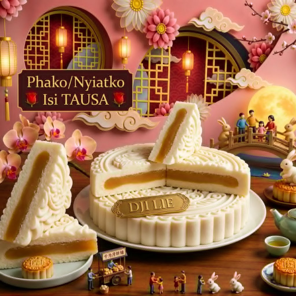 Kue Bulan Original Tausakoh Khas Pemangkat / Tausakoh DJI LIE Pemangkat Kalimantan Barat