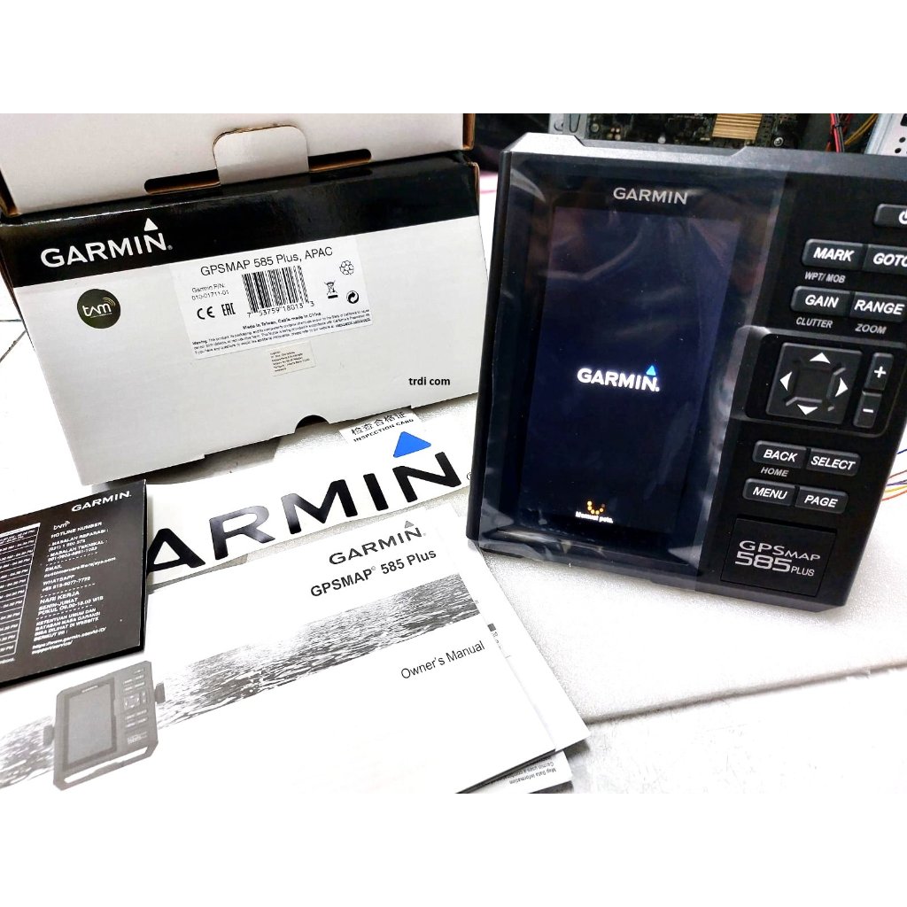 GARMIN GPSMAP 585 Plus Display Unit Only Antena Internal GPSMap Monitor Navigasi Kapal Garmin 585Plu