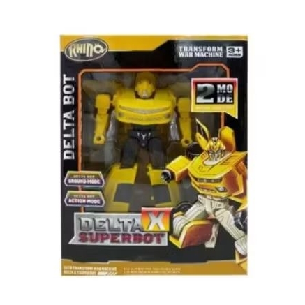 Rhino Delta X Superbor Mainan Anak Robot Transform