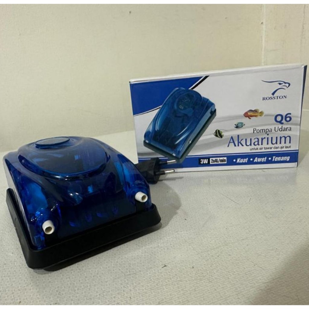 ROSSTON L2 / ROSSTON Q6 / AIRPUMP / AERATOR 2 LUBANG / POMPA UDARA 2 LUBANG