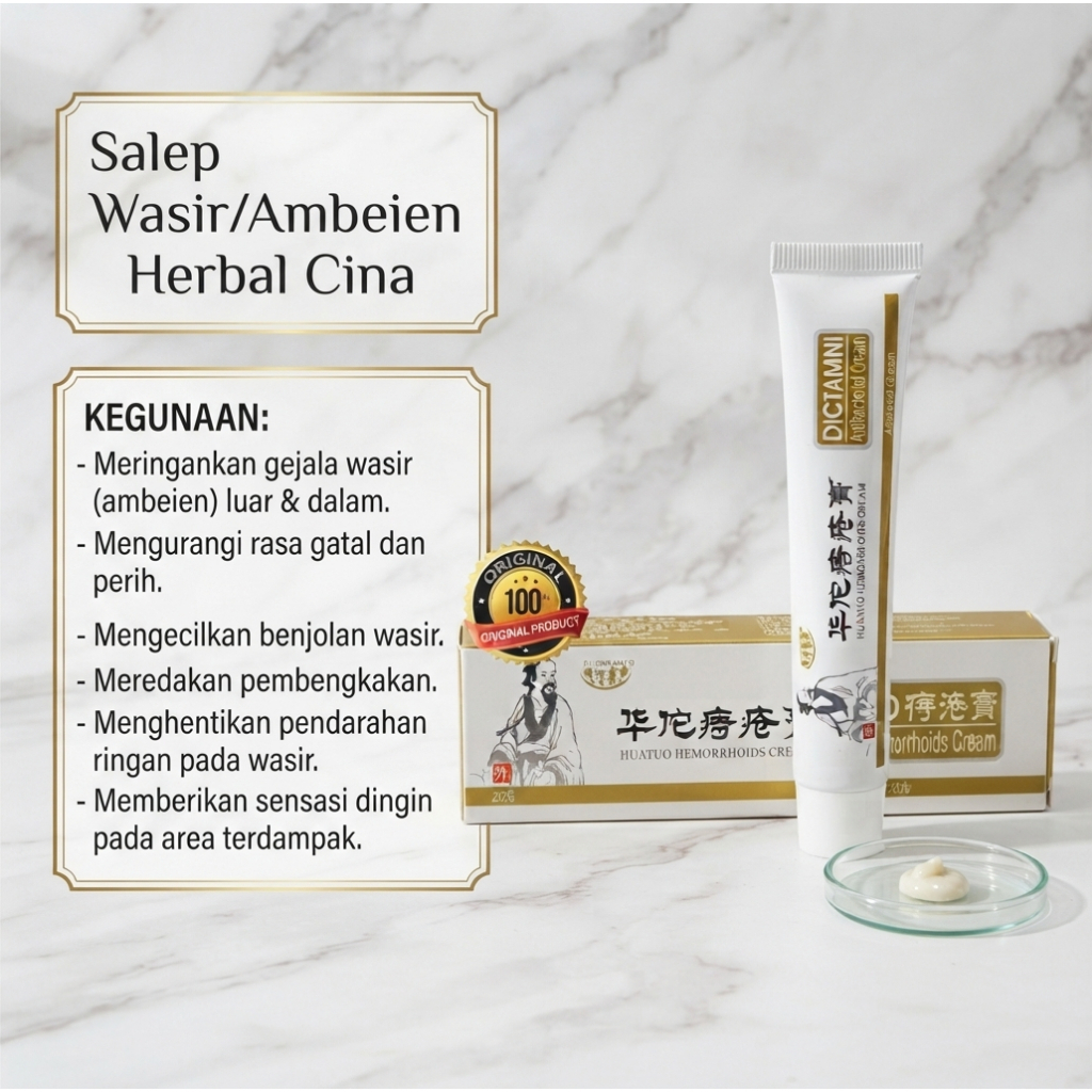 Salep Dictamni Herbal Untuk Wasir Ambeyen