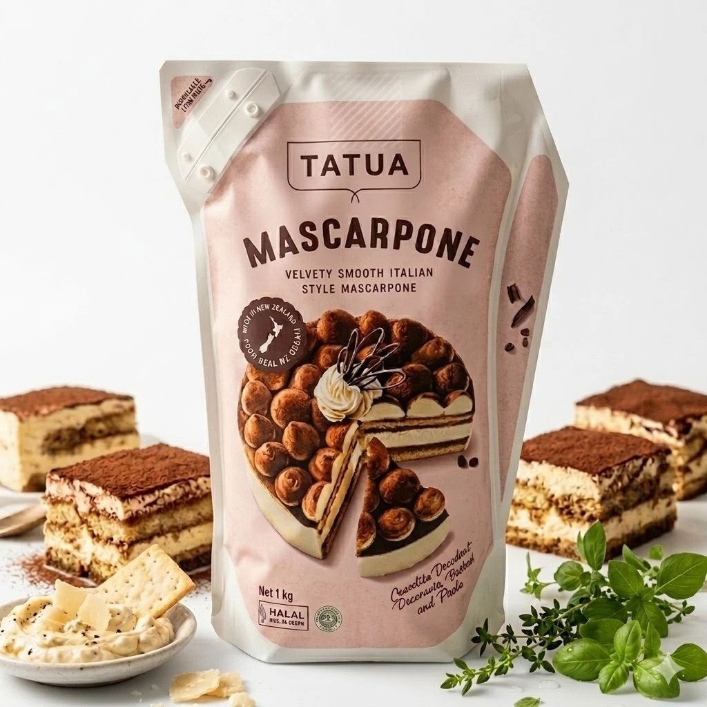 Tatua Mascarpone / Mascarpone Tatua - 1kg Halal