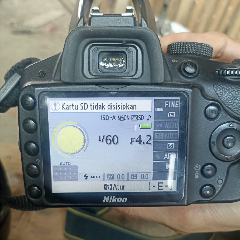 Nikon 3200 + Lensa Kit, Fix, Sapujagat