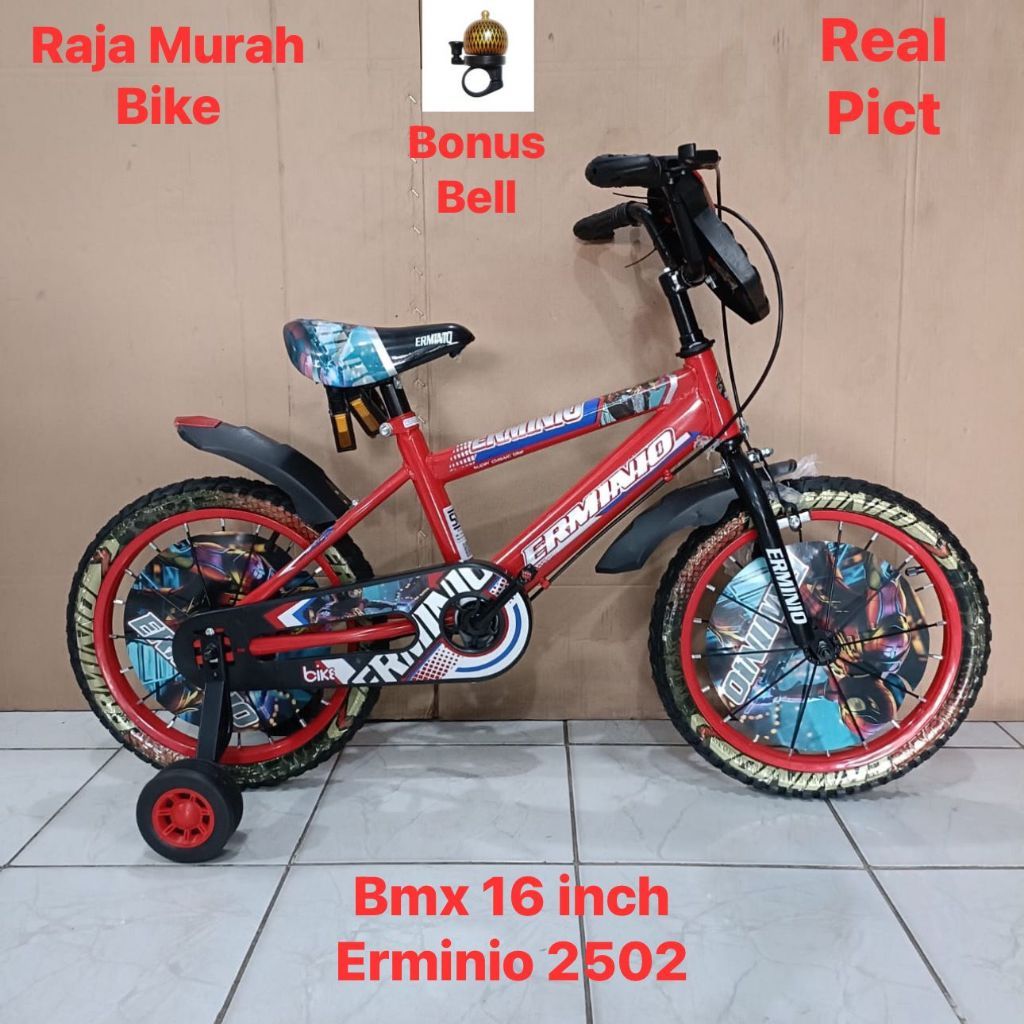 Sepeda Anak Bmx Erminio 2502 16 Inch Sepeda BMX 16 Inch Erminio 2502