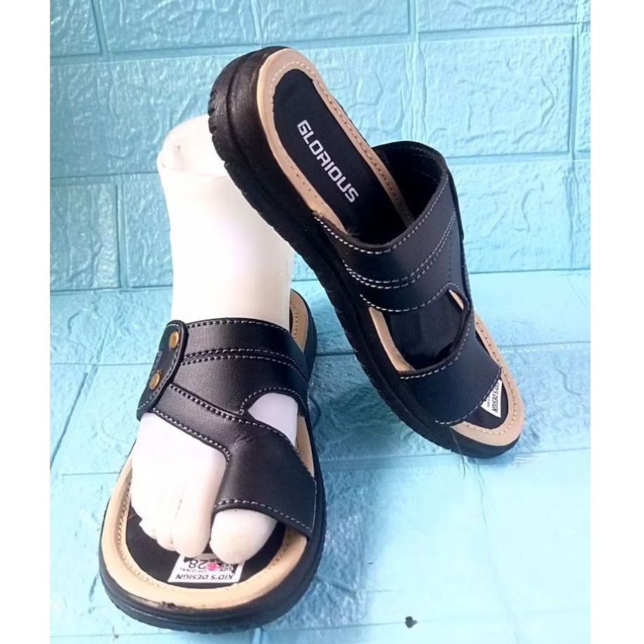 sandal kulit anak cowok sandal kulit anak pria sandal pesta anak sandal anak laki laki
