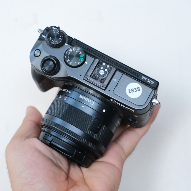 CANON EOS M6 KIT 15-45MM SECOND BEKAS CANON EOS M6 BEKAS MURAH