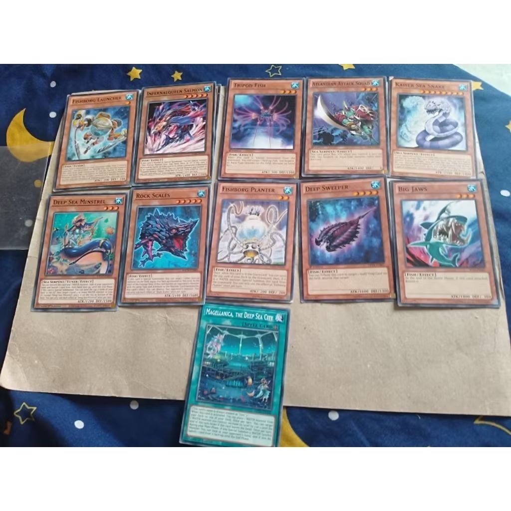 Yu-Gi-Oh Aqua Type (Umi, Fish, Fishborg, Sea Serpent) TCG