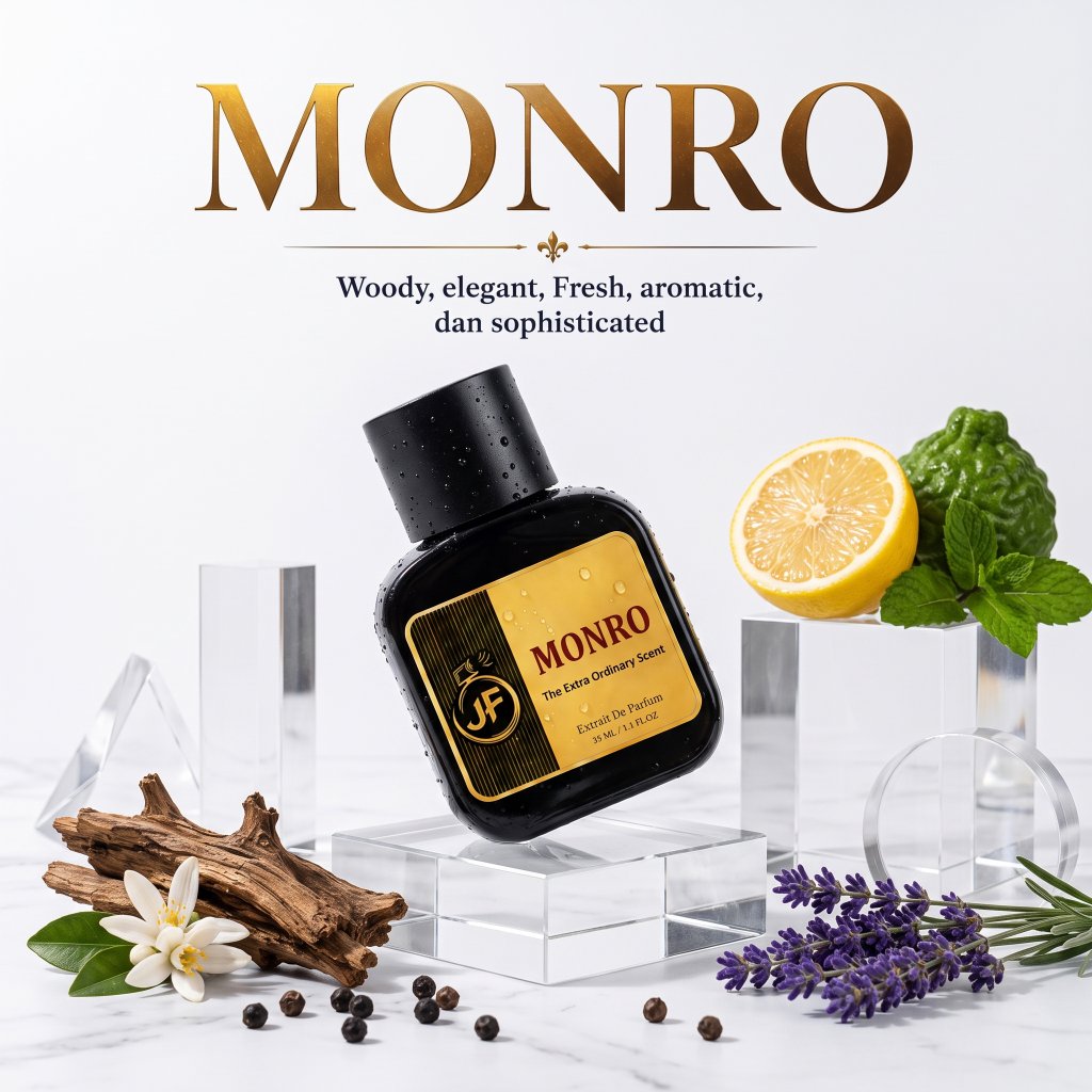 MONRO Parfum Pria Tahan 12-24 Jam | Extrait de Parfum - JF Parfum