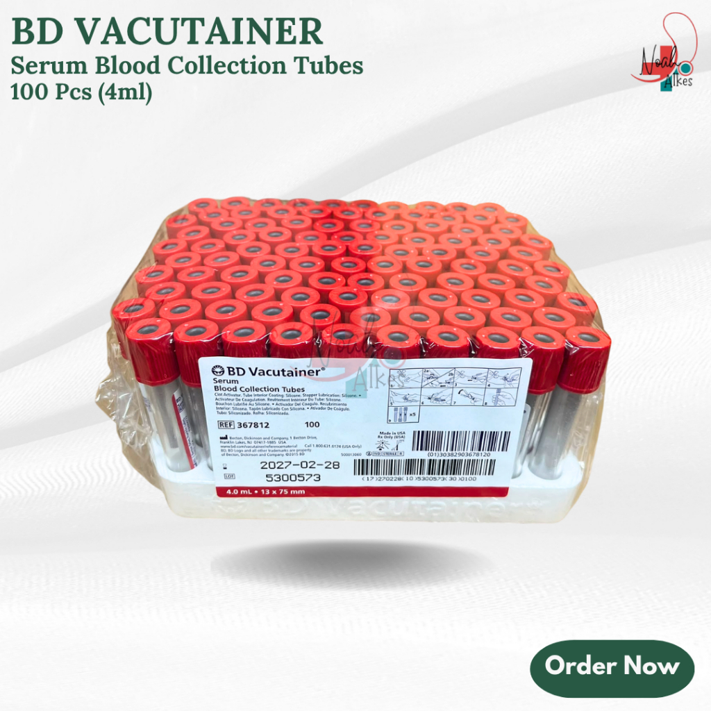 Tabung Serum Blood Collection Tubes BD Vacutainer 4ml