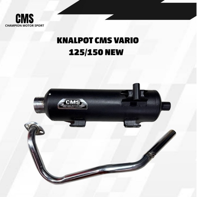 KNALPOT CMS VARIO 125/150 NEW
