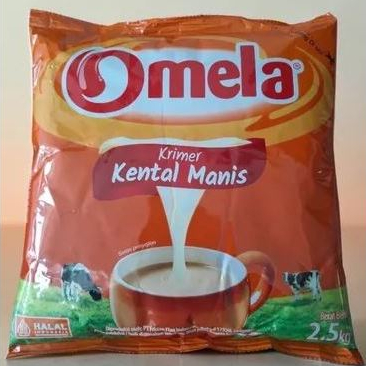 omela kental manis 2.5kg/ omela krimer kental manis/ kental manis omela