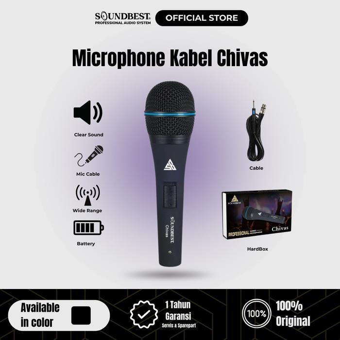 SOUNDBEST MICROPHONE KABEL CHIVAS