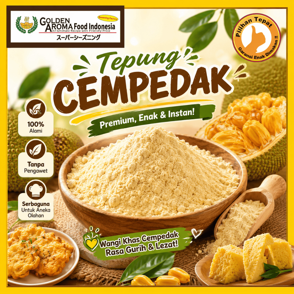 Bumbu Tabur Rasa Buah Cempedak, Jual Bubuk Tabur Cempedak Murah, Cempedak Fruit Seasoning Powder
