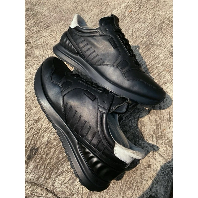 ECCO DENMARK ASTIR SNEAKERS LEATHER - 100% AUTHENTIC - SEPATU SNEAKERS KULIT - SIZE 43