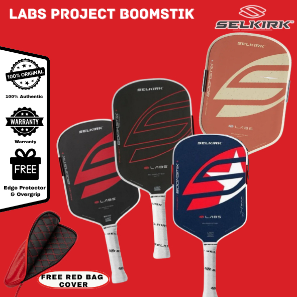 Pickleball Selkirk LABS Project Boomstik (only bag packaging) | Raket Pickleball [[Ready Stock]