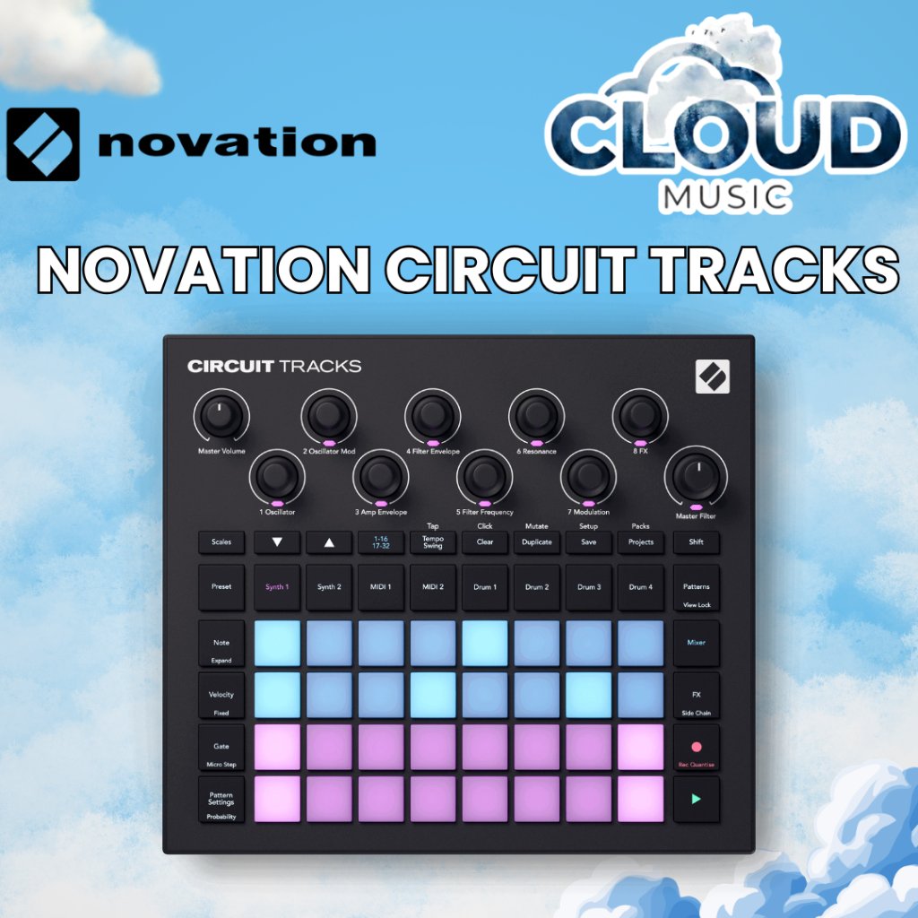 Novation Circuit Tracks Groovebox Synth Sequencer