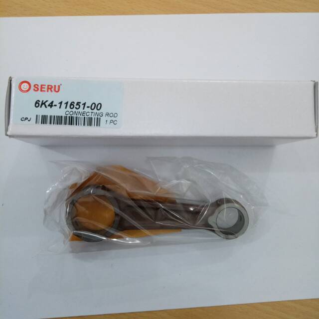 CONNECTING ROD ONLY 15 HP 6K4-11651-00 SUKU CADANG MESIN TEMPEL