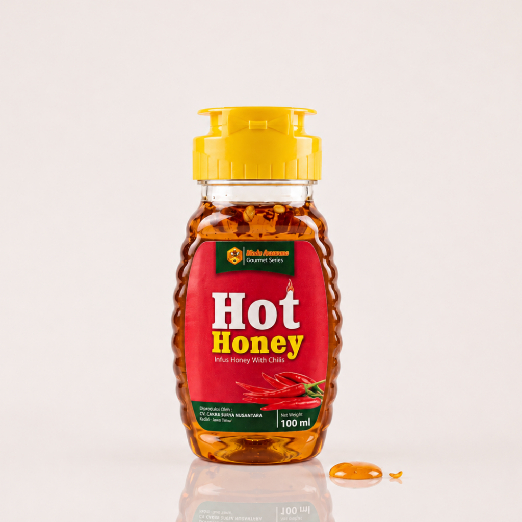 Madu Arrayana Gourmet Series Hot Honey Infus Honey With Chilis 100 ml