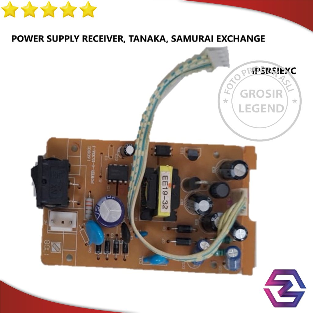 POWER SUPPLY RECEIVER, TANAKA, SAMURAI EXCHANGE