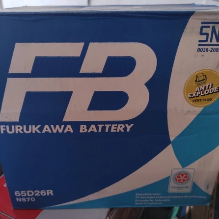 Aki / battery aki mobil fb furukawa battery Ns70 12v 65ah Original
