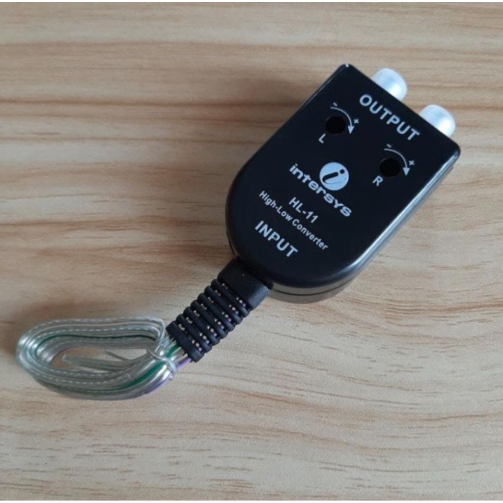 Adaptor RCA Intersys - Hi-Low Intersys HL-11