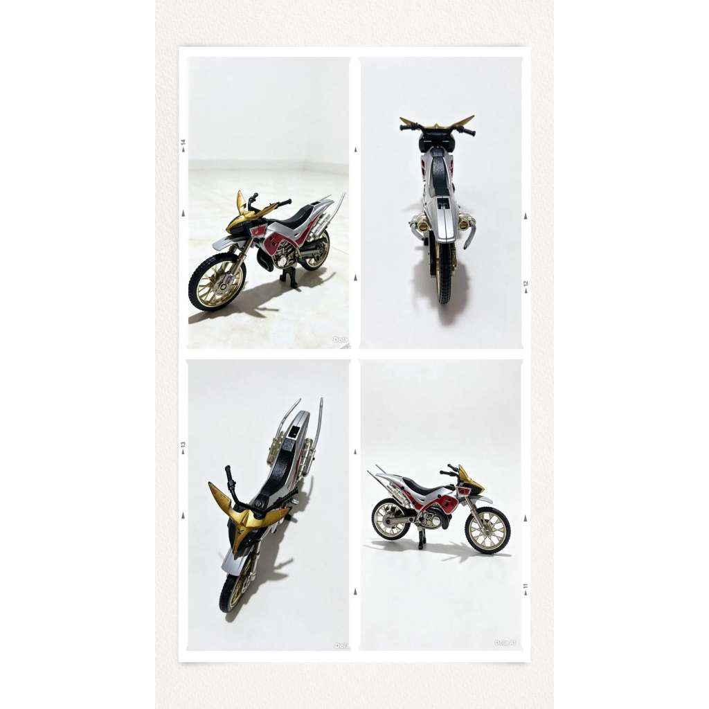 Motor Kamen Rider Kuuga Truychaser 2000 Action Figure
