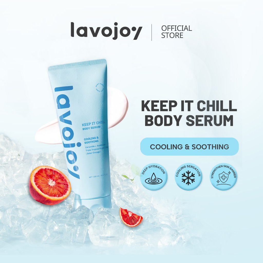 Lavojoy Keep It Chill Body Serum 180ml | Calm Down And Hydrate Skin | Body Lotion | Sensasi Dingin |
