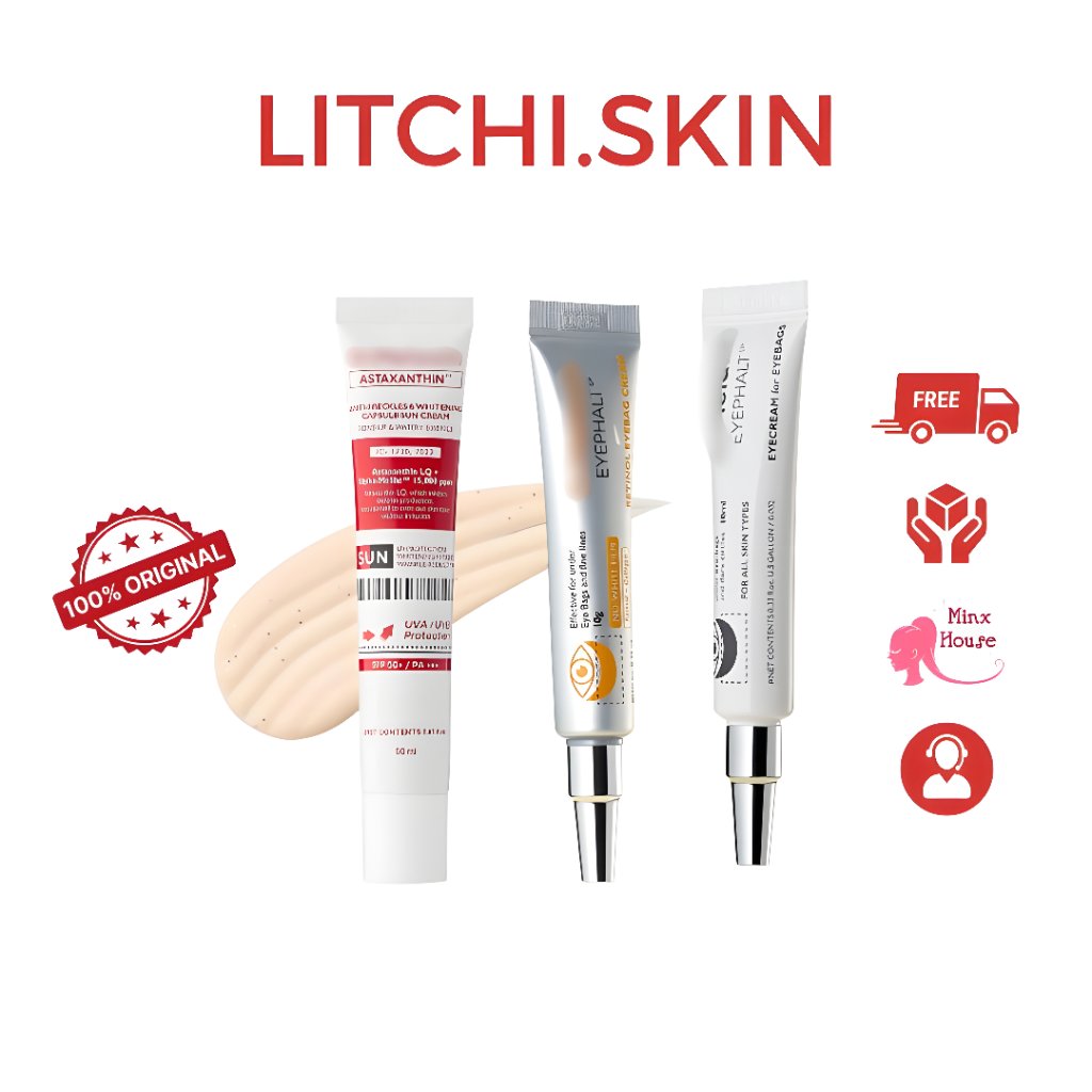 MLX!N Eyephalt RETINOL Eyebag Cream 10gr / Krim Mata Panda / Eye Cream / Skincare Korea
