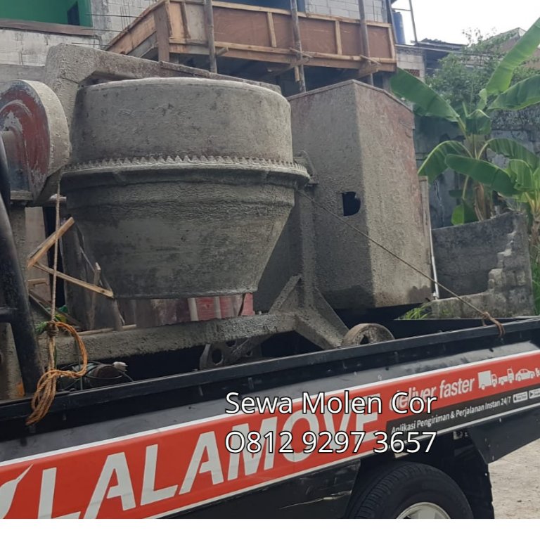 Molen/ Molen Cor/ Molen Mixer/ Molen Pengaduk Semen/ Molen Pengaduk Beton