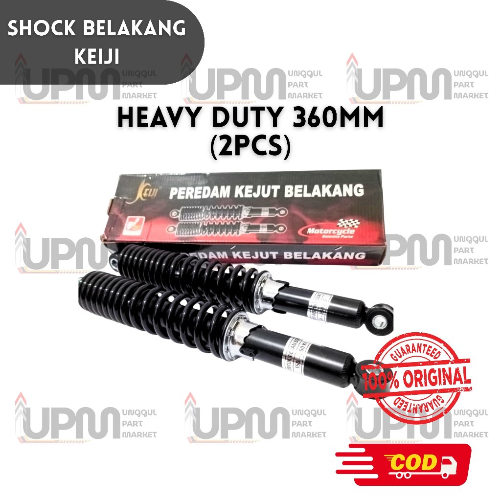 SHOCK BLKG HEAVY DUTY 360MM (2PCS) KEIJI