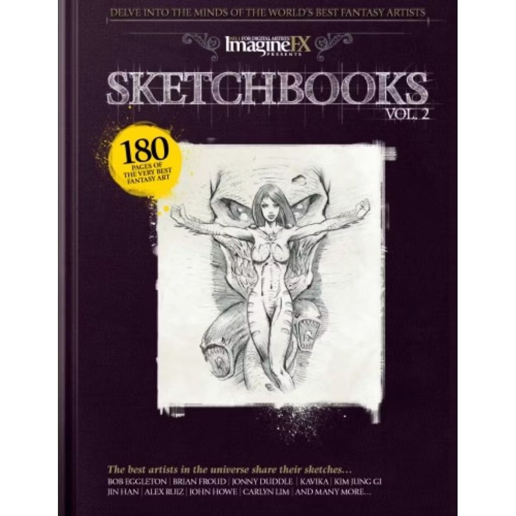ImagineFX Presents Sketchbooks Vol. 2