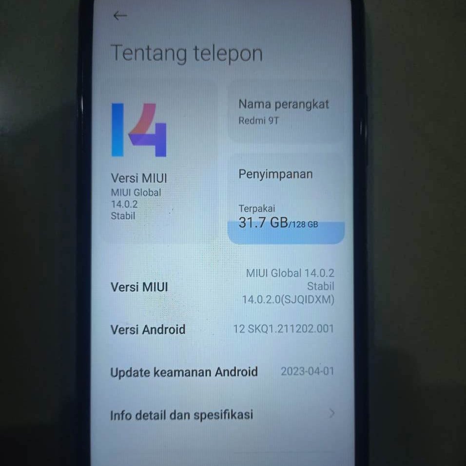 PROMO MURAH xiaomi redmi 9T ram 6/128 hp second murah normal bekas seken