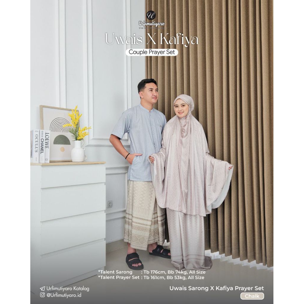 UWAIS SARONG x KAFIYA PRAYER SET
