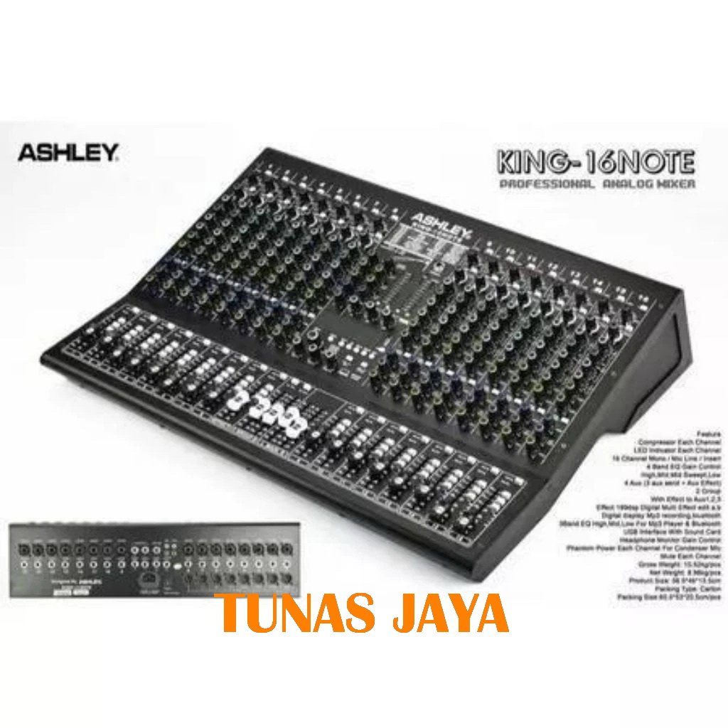 MIXER ASHLEY KING16NOTE / MIXER ASHLEY KING16 NOTE / ASHLEY KING 16 NOTE ORIGINAL ASHLEY