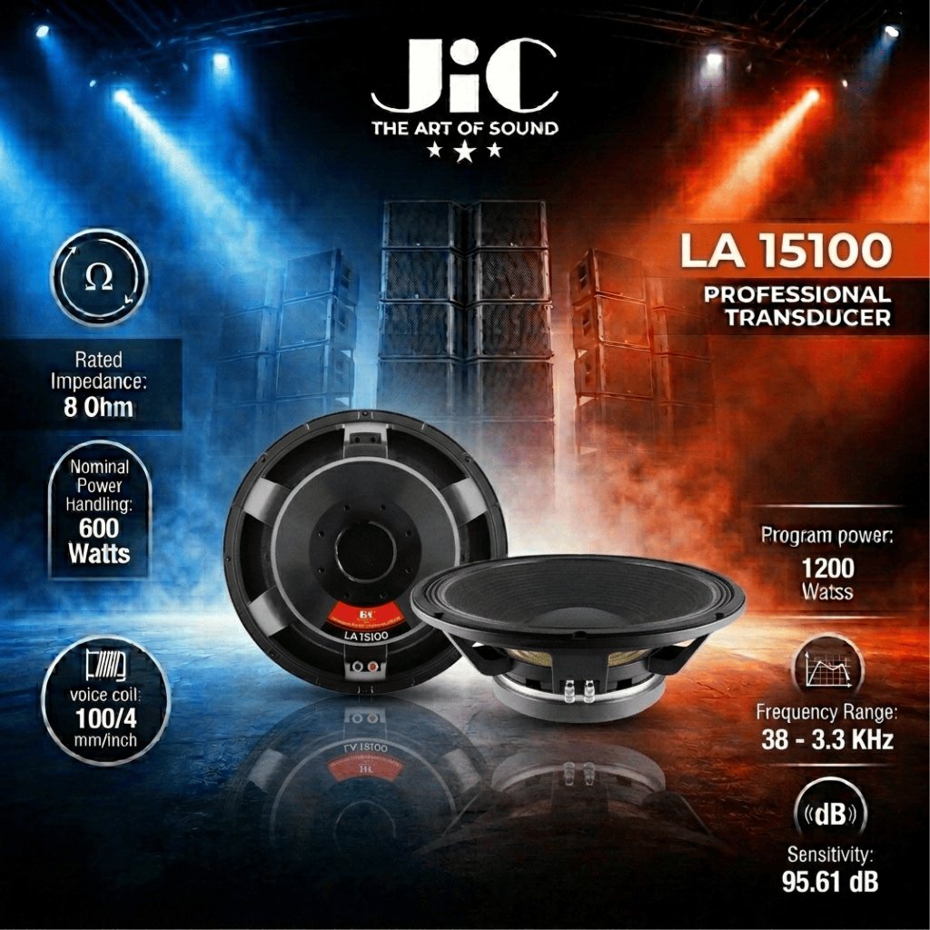 Speaker 15 Inch JIC LA 15100