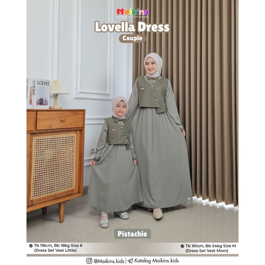 Lovella Dress Set Vest Couple