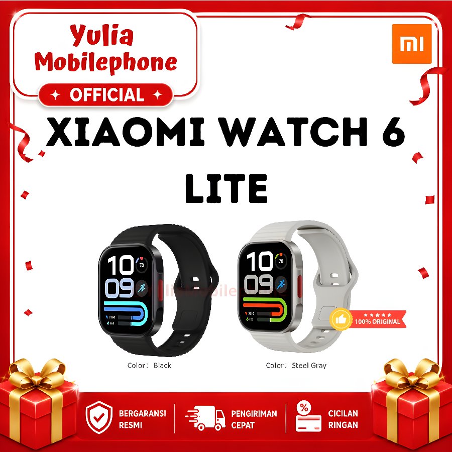 Xiaomi Watch 6 Lite Smartwatch Original Resmi