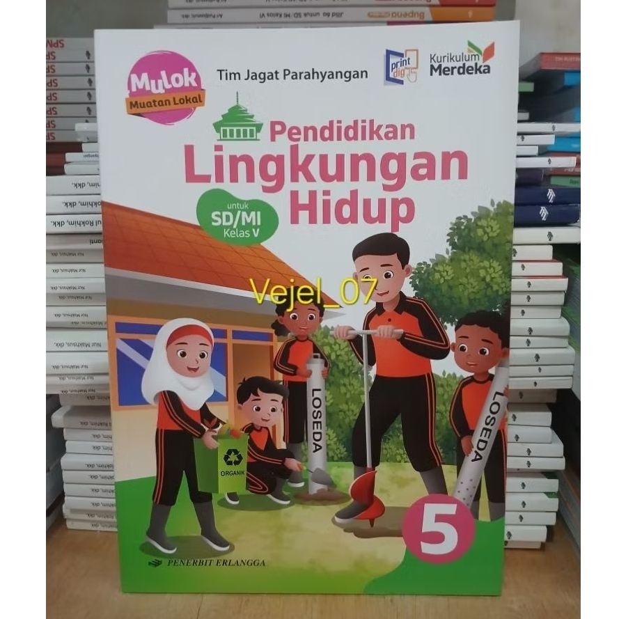 PLH kelas 5 sd kurikulum merdeka penerbit Erlangga