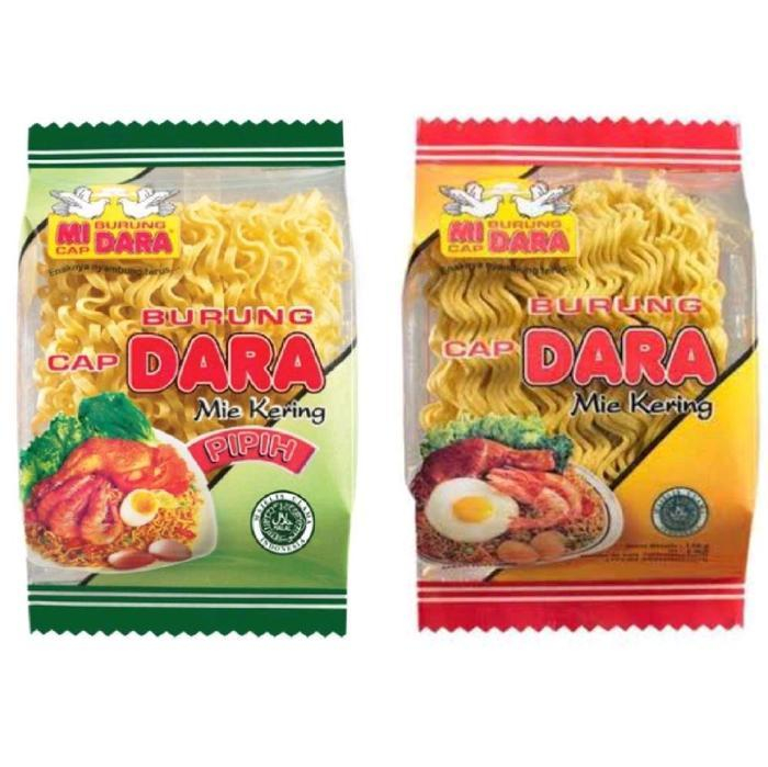 MIE BURUNG DARA PIPIH / MIE BURUNG DARA KUNING ORIGINAL 140 GR | MIE TELUR KERITING DAN PIPIH