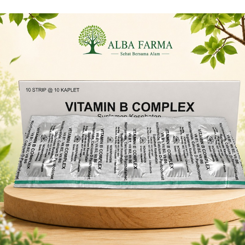 VITAMIN B KOMPLEX TAB  - STRIP