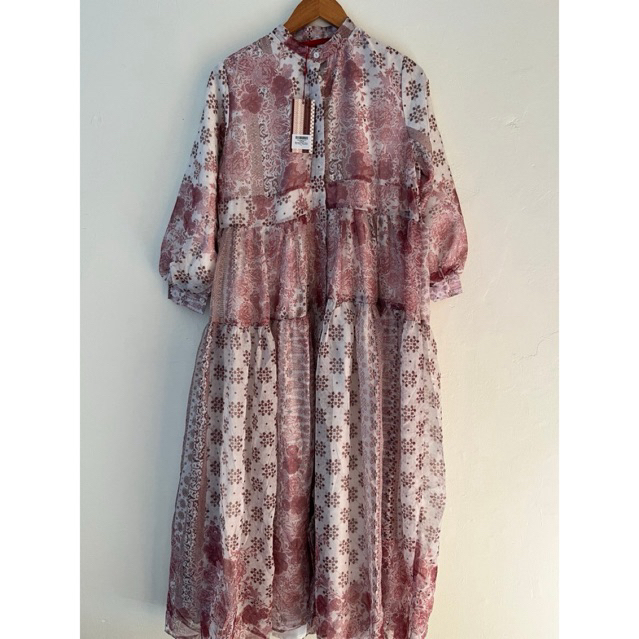 NEW WITH TAG Benang jarum x dian pelangi - Benang Pelangi Kirana Maxi Dress - Rosewater