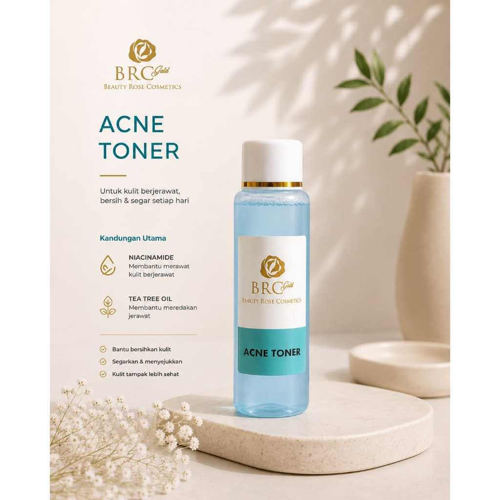 Acne Toner - Beauty Rose Cosmetics BRC Gold