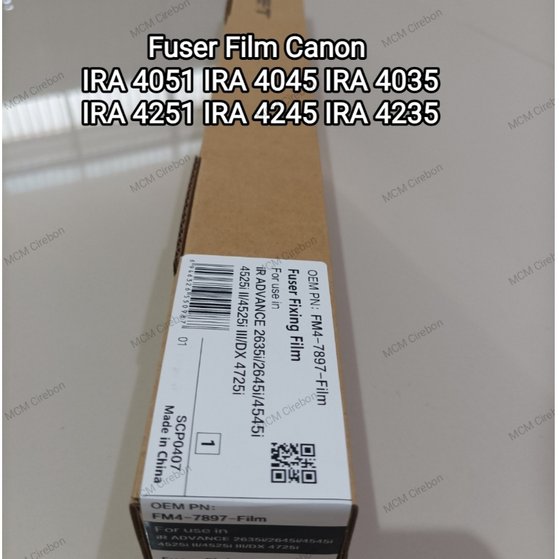 film fuser canon IRA 4251 IRA 4245 IRA 4235 OEM