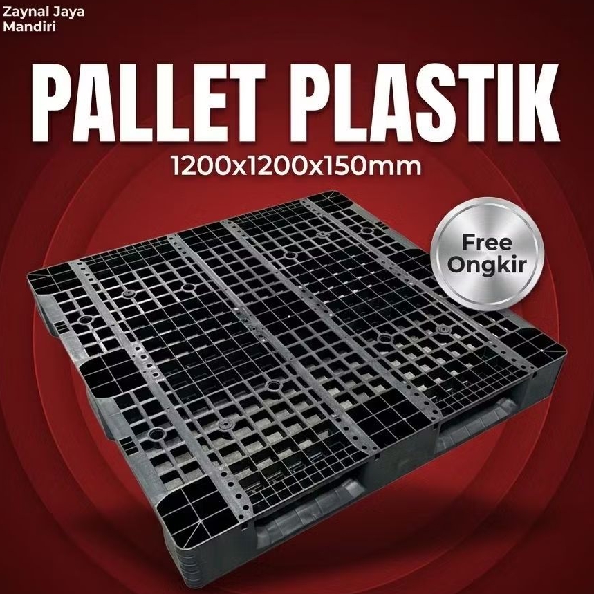 Palet plastik kuat 4ton - 120x120x15