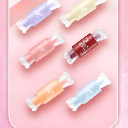CANDY LIP GLAZE LIPGLOSS 1078  LIPSTICK KEMASAN BENTUK PERMEN