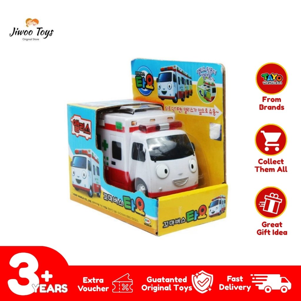 Iconix Tayo The Little Bus Alice Ambulance Pullback TYX-217014