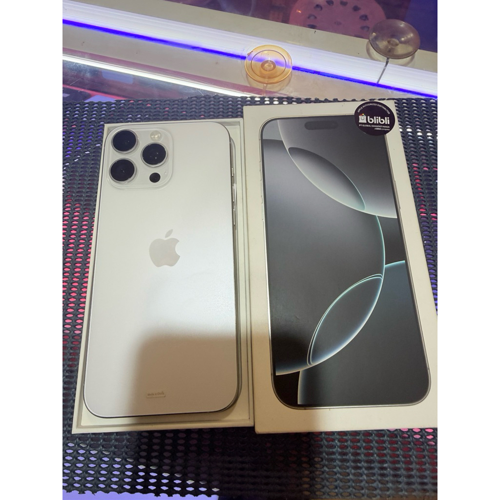 iphone 16 pro max 256gb second mulusss