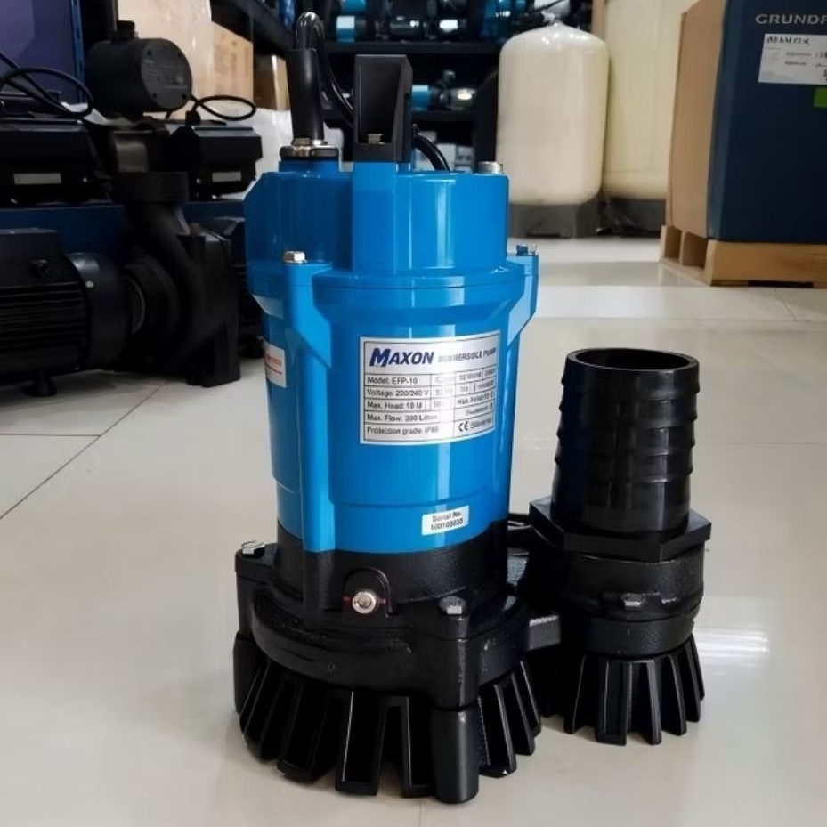 Pompa Celup Lumpur Air Kotor Maxon EFP-05 0.5hp 1phase (Manual)
